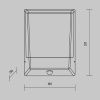 Уличный настенный светильник Maytoni Outdoor Row (Ряд) O448WL-L9GF3KSR