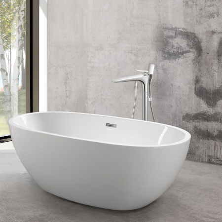 Смеситель Vincea VTF-102CH напольный хром без термостата