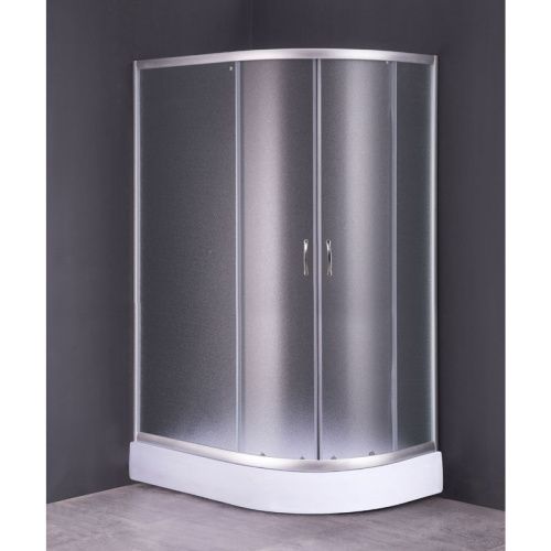 Душевой уголок Loranto CS-827AL (аналог CS-1285) 120*80*195 120х80 стекло матовое профиль хром без поддона - фото 2