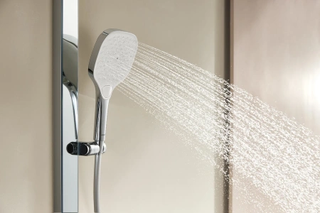 Душевая стойка Arrow AMG14GH872U1CP настенная цвет хром с термостатом