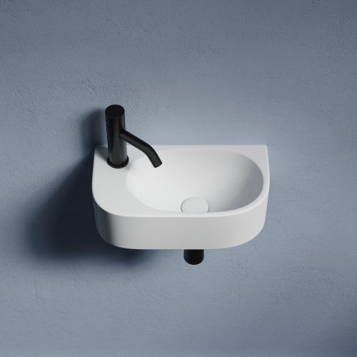 Раковина из сантехнического фарфора Ceramica Nova ELEMENT 41 см CN6066R подвесная цвет белый - фото 4