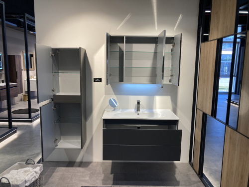 Зеркало-шкаф Orka Likya 3001088 81х16х66 подвесной - фото 4 Зеркало-шкаф Orka Likya 3001088 81х16х66 подвесной - фото 4