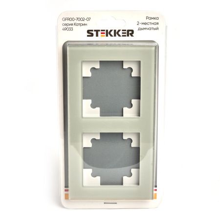 Рамка двухместная Stekker Катрин 49033