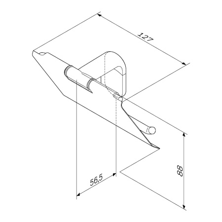 Бумагодержатель Am.Pm X-Joy A84341422