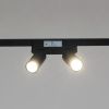 Трековый магнитный светильник Reluce 13005-9.3-002UR magnetic LED2x5W BK CCT+SMART