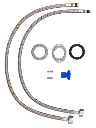 Смеситель Wonzon & Woghand WW-6068-BS на столешницу никель