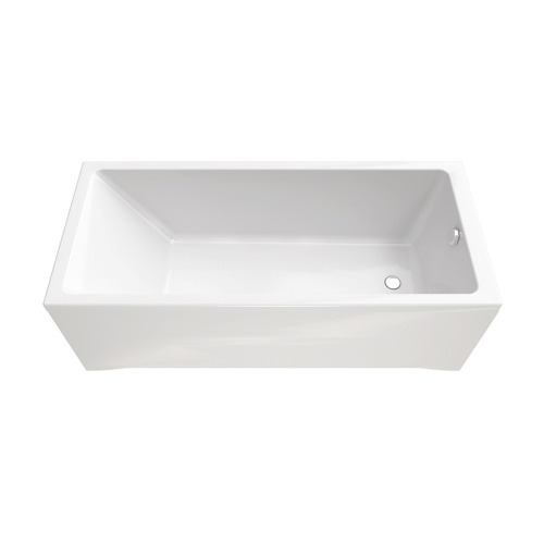 Ванна акриловая 1ACReal Palermo Щ0000028758 180х80 пристенная прямоугольная без ножек и каркаса - фото 2 Ванна акриловая 1ACReal Palermo Щ0000028758 180х80 пристенная прямоугольная без ножек и каркаса - фото 2