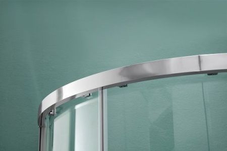 Душевой уголок Aquatek АРИЯ AQ ARI RO 09020CH 90х90 стекло прозрачное профиль хром без поддона