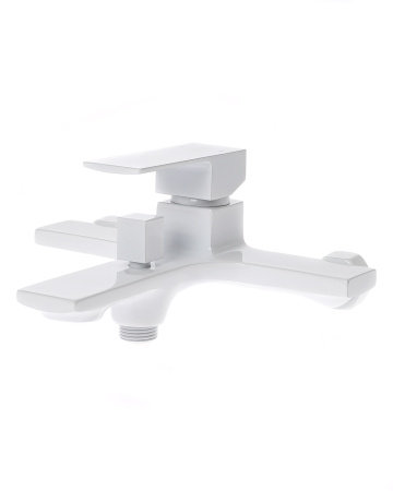 Душевая стойка Orange Lutz M04-944w настенная цвет белый