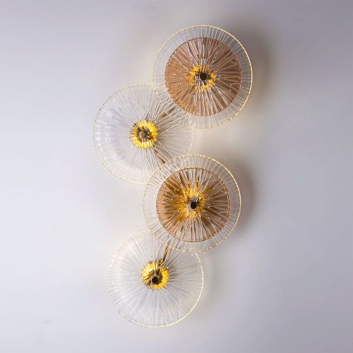 Светильник настенный Arte Lamp Ajour (Аджоур) A1258AP-4PB - фото 2