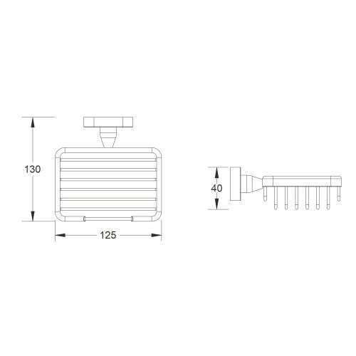 Мыльница Shevanik SG51H SG5104H - фото 3
