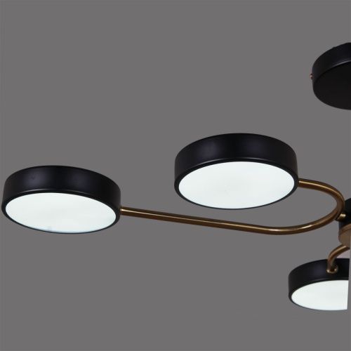 Люстра на штанге Reluce 03325-0.3-06 BK+COPPER - фото 4