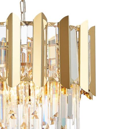 Люстра подвесная Natali Kovaltseva Amazone (Амазоне) AMAZONE 81444/5C GOLD