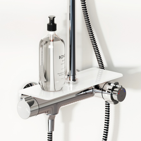 Душевая стойка Damixa Jupiter 977750000 настенная цвет хром