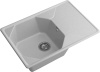 Кухонная мойка Granfest Unique U-740L серый 74х50 цвет серый поверхность матовая