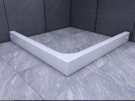 Душевой поддон акриловый Aquatek DPA-0000003 100х100 белый с ножками