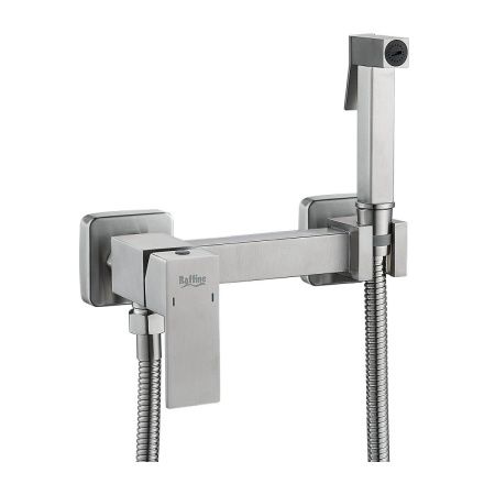 Гигиенический душ со смесителем Raffine F237L серый