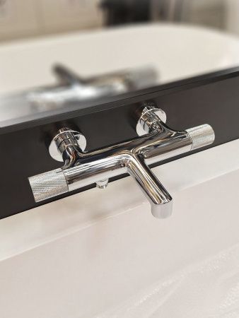 Смеситель для ванны AltroBagno Intento AltroBagnoIntento0215Cr настенный хром