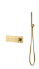 Смеситель для душа Boheme Fusion 130-SYS-MG встраиваемый в стену золото