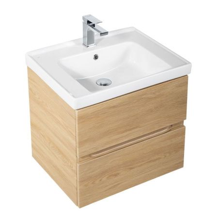 Тумба под раковину Art&Max TECHNO AM-Techno-700-2C-SO-LW674 70х50 подвесная цвет коричневый