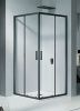 Душевой уголок Riho HAMAR 2.0 G007004121 80х80 стекло прозрачное профиль черный без поддона
