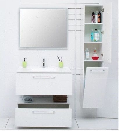 Шкаф-пенал De Aqua Токката 00167295 40х180 подвесной