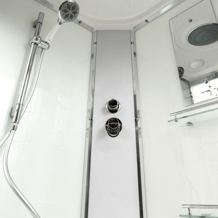 Душевая кабина AvaCan EM5012R 120х90 четверть круга с крышей ориентация универсальная