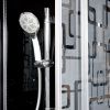 Душевая кабина AvaCan BM1590BLACK 90х90 четверть круга с крышей ориентация универсальная