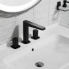 Смеситель для раковины Wasserkraft Nuthe 9100 9135 встраиваемый в стену черный