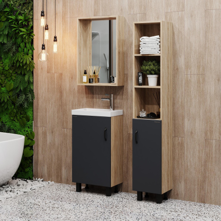 Зеркало в ванную Onika Тимбер 204803 48х70