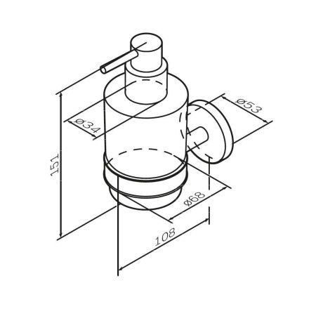 Дозатор Am.Pm X-Joy A85A36999