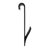 Крючок на полотенцесушитель Altasan VNP VNPblack4s подвесной 2х19 черный