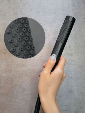 Душевая стойка AltroBagno Unione AltroBagnoUnione030209MB настенная цвет черный