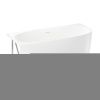 Ванна акриловая Wellsee Belle Spa 2.0 235805000 170х75 пристенная асимметричная с каркасом