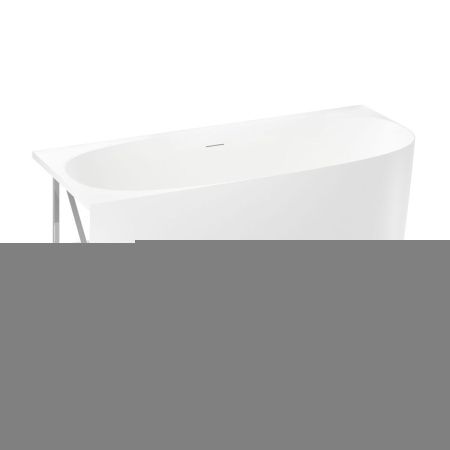 Ванна акриловая Wellsee Belle Spa 2.0 235805000 170х75 пристенная асимметричная с каркасом