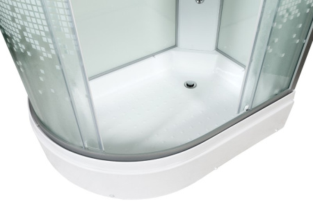 Душевая кабина AvaCan L720RGM+EL 120х80 асимметричная с крышей ориентация правая