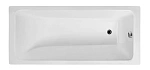 Ванна чугунная Wotte Line Line 1600x700 160х70 пристенная прямоугольная без ножек