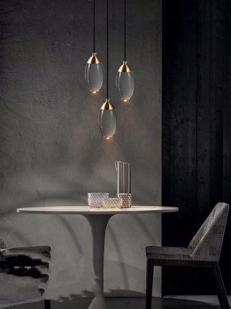 Светильник подвесной Delight Collection Celestial (Целестиал) MT8848-3H brass