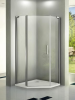 Душевой уголок WeltWasser WW300 10000002752 100х100 стекло прозрачное профиль хром без поддона