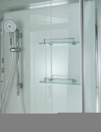 Душевая кабина AvaCan A A2912LLED 120х90 асимметричная с крышей ориентация левая