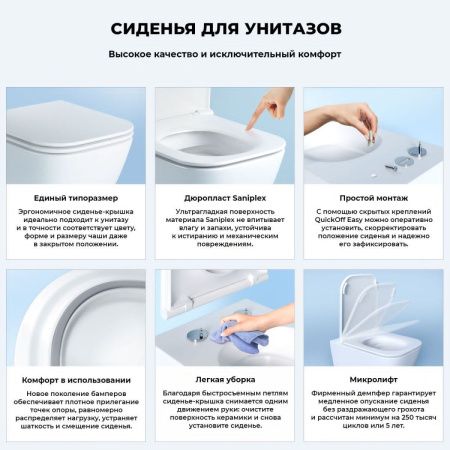 Унитаз подвесной Wellsee Pure BY Wellsee 182602001 белый с сиденьем микролифт безободковый каскадный смыв