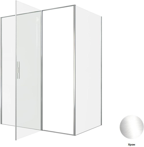 Душевой уголок Allen Brau Priority 3.31037.00 + 3.31046.00 160х100 стекло прозрачное профиль хром глянцевый без поддона - фото 4 Душевой уголок Allen Brau Priority 3.31037.00 + 3.31046.00 160х100 стекло прозрачное профиль хром глянцевый без поддона - фото 4