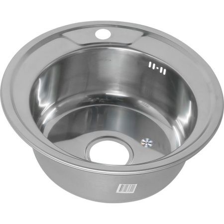 Кухонная мойка Melana 252/2 (*17) 49х49 цвет хром поверхность глянцевая