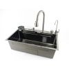 Кухонная мойка Fmark FSC002Q 75х45 цвет серый поверхность матовая