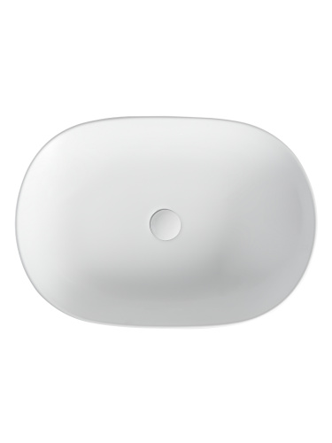 Раковина Orange 60 см B08-600W накладная цвет белый глянцевый - фото 3