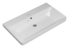 Раковина мебельная керамическая Dreja Luxury 80 11080-KL 80х50 накладная цвет белый