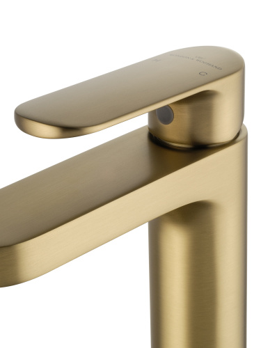 Смеситель Wonzon & Woghand WW-H1032-BG на раковину золото - фото 4