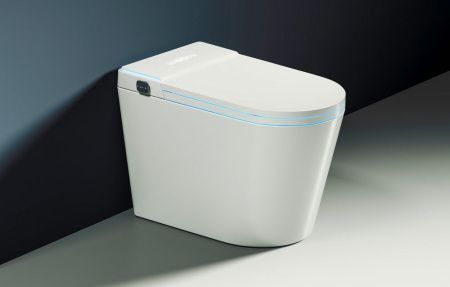 Унитаз приставной Abber Bequem AC1117S белый с сиденьем микролифт импульсный смыв