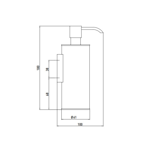 Дозатор Emco System2 3521 001 05 - фото 2