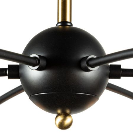 Люстра на штанге Arte Lamp Glasgow (Гласгов) A1963PL-6BK